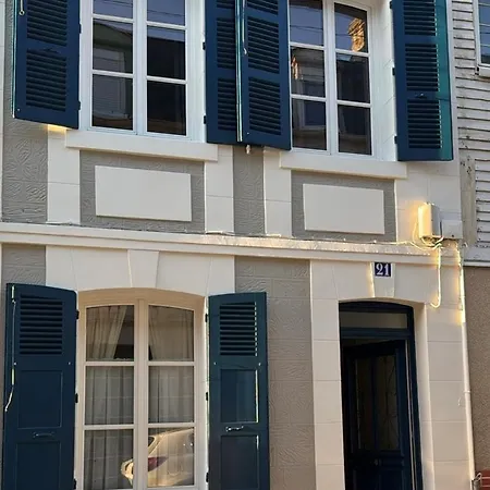 Ravissante Maison De Pecheurs Trouville Proche Centre Et Gare Exterior foto